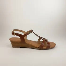 Les Tropéziennes Hactress Sandales Brun Cuir