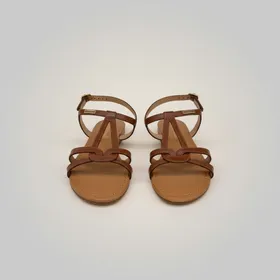 Les Tropéziennes Hactress Sandales Brun Cuir