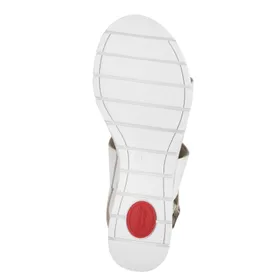 Tamaris Comfort Sandals White Leather