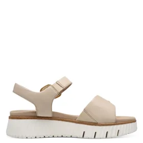 Tamaris Comfort Sandals Ivory Leather