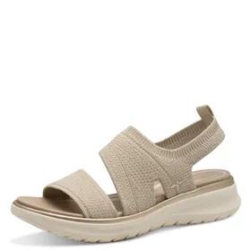 Tamaris Comfort Sandals Beige Textile