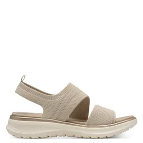 Tamaris Comfort Sandals Beige Textile