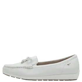 Tamaris Comfort Mocassins Blanc Cuir