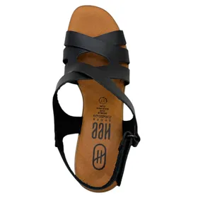 HEE Sandales Zwart Leer