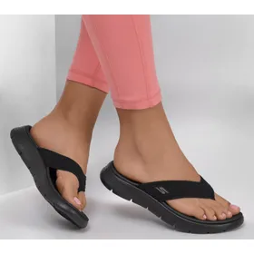 Skechers GO WALK Flex Sandal Holly Tongs Zwart