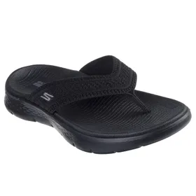 Skechers GO WALK Flex Sandal Holly Tongs Zwart