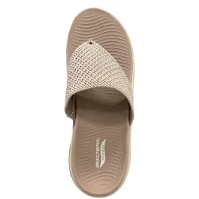 Skechers GO WALK Arch Fit 2.0 Tongs Taupe