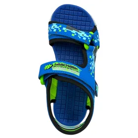 Skechers Mega-Splash 4K Sandalen Blauw