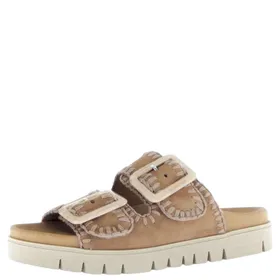 Gabor Comfort Mules Brown Suede