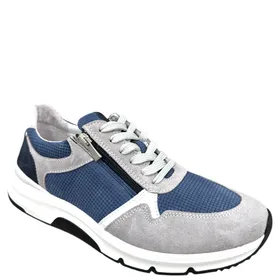 Dozo Sneakers Grijs Leer