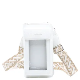 Sac bandoulière téléphone Blanc