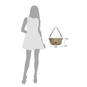 Handtas Baguette Abricot