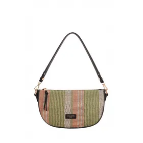 Handtas Baguette Groen