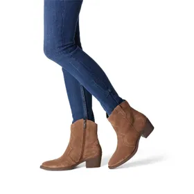 Tamaris Bottines Brun Cuir