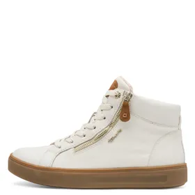 Tamaris Comfort Hoge Sneakers Wit