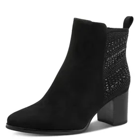 Marco Tozzi Ankle Boots Textile Black