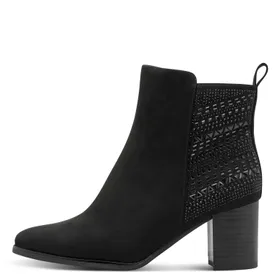 Marco Tozzi Ankle Boots Textile Black
