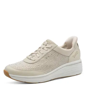 Tamaris Sneakers met sleehak Ivoor