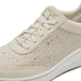 Tamaris Sneakers met sleehak Ivoor