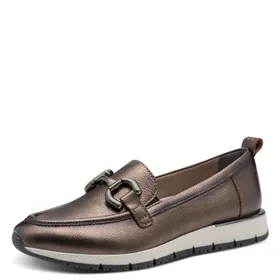 Tamaris PureRelax Mocassins Bronze Cuir
