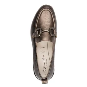 Tamaris PureRelax Mocassins Bronze Cuir