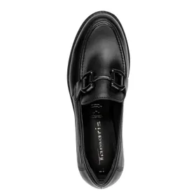 Tamaris Loafers Black Leather