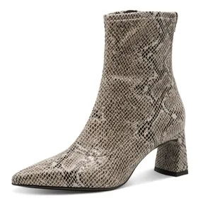 Tamaris Ankle Boots Beige Textile