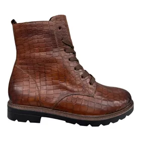 Remonte Enkellaarsjes Bruin Leer