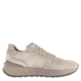 Gabor Comfort Sneakers Beige Leer
