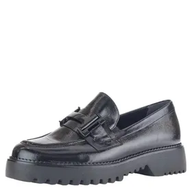 Gabor Comfort Mocassins Leer Zwart