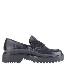 Gabor Comfort Mocassins Leer Zwart