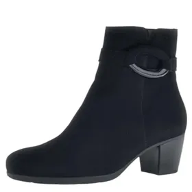 Gabor Comfort Bottines Cuir Noir