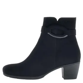 Gabor Comfort Bottines Cuir Noir