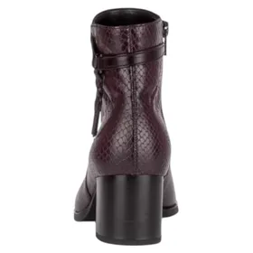 Gabor Comfort Bottines Rouge Cuir