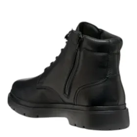 GEOX Spherica Bottines Noir Cuir