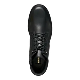 GEOX Spherica Bottines Noir Cuir