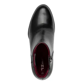 Tamaris Bottines Noir Cuir-Textile
