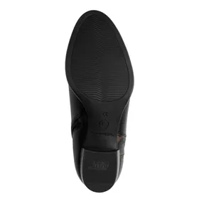 Tamaris Bottines Noir Cuir-Textile