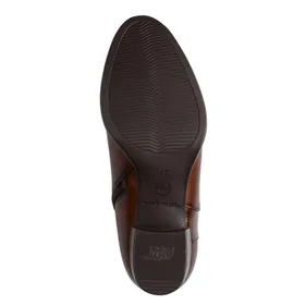 Tamaris Bottines Brun Cuir Textile