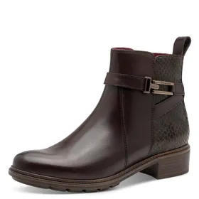 Tamaris Bottines Brun Cuir