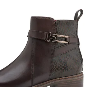 Tamaris Bottines Brun Cuir