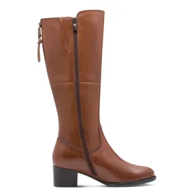 Tamaris Laarzen Cognac Leer