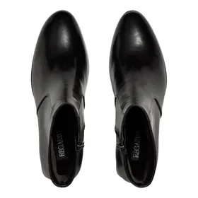 Regarde le Ciel Millie Bottines Noir Cuir