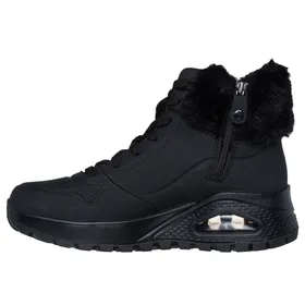 Skechers Uno Rugged-Fall Air Ankle Boots Black