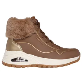 Skechers Uno Rugged-Fall Shimmer Bottines Taupe
