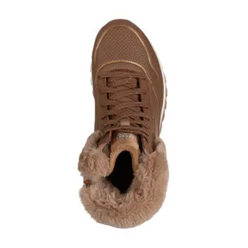 Skechers Uno Rugged-Fall Shimmer Bottines Taupe