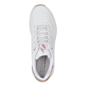Skechers Uno-Shimmer Away Sneakers Blanc