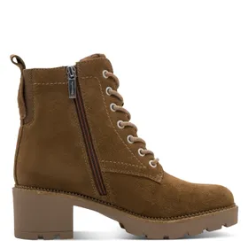 Tamaris Comfort Ankle Boots Beige Leather