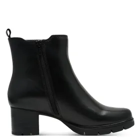 Jana Softline Bottines Cuir Noir