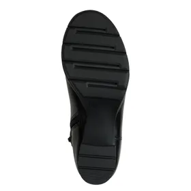 Jana Softline Bottines Cuir Noir